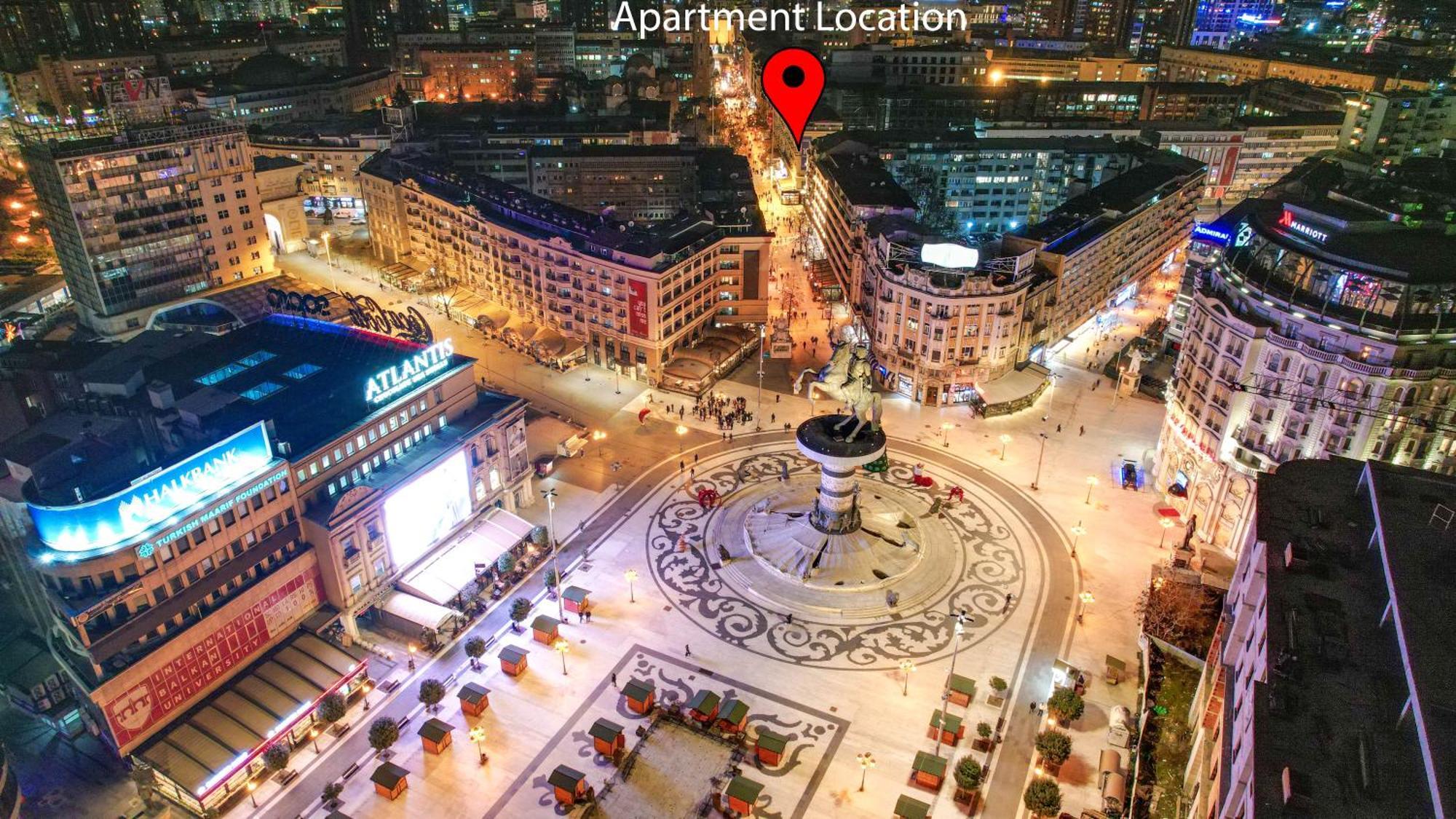 Apartment Skopje Square Ngoại thất bức ảnh