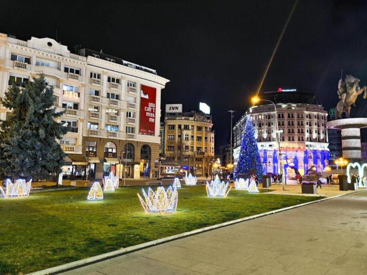 Apartment Skopje Square Ngoại thất bức ảnh